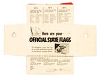 "SHREDDED WHEAT/OFFICIAL STATE FLAGS" PREMIUMS W/U.S. MAP, PACKAGING, FLAGS OF THE WORLD.
