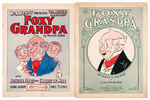 “FOXY GRANDPA” SHEET MUSIC LOT OF SIX.