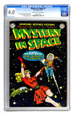 MYSTERY IN SPACE #1  APRIL MAY 1951  CGC 4.0  CREAM TO OFF-WHITE PAGES.