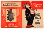 “BRINGING UP FATHER” SHEET MUSIC/SONG FOLIO LOT OF FIVE.