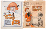 “BUSTER BROWN” SONG FOLIO/SHEET MUSIC LOT OF FOUR.