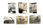 WWII PIN-UP NOSE ART PHOTOS WITH "BOCK'S CAR."