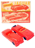 "LITTLE GIANT JAGUAR/THUNDERBIRD" BOXED CARS.