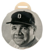 “BABE RUTH” W/BOSTON CAP 1935 PREMIUM BASEBALL SCORER.