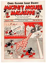 MICKEY MOUSE DAIRY PROMOTION MAGAZINE VOL. 2, NO. 10.