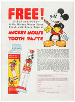 "MICKEY MOUSE MAGAZINE" VOL. 1 NO. 5 FEB. 1936.