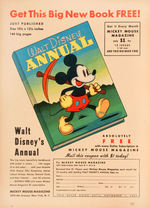 "MICKEY MOUSE MAGAZINE" VOL. 2 NO. 12 SEPT. 1937.