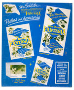 "FANTASIA" 1956 RE-RELEASE PRESS BOOK W/1940 PROGRAM AS ISSUED.