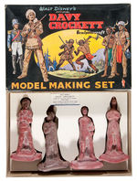 “WALT DISNEY’S OFFICIAL DAVY CROCKETT MODEL MAKING” BOXED SET.