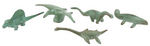 TEN DINOSAUR METAL FIGURES BY SRG.