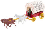 “WALT DISNEY’S OFFICIAL DAVY CROCKETT FRONTIER WAGON” BOXED SET.