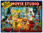 "WALT DISNEY CHARACTERS MOVIE STUDIO TO COLOR AND ERECT" RARE BOXED SET IN CHOICE CONDITION.