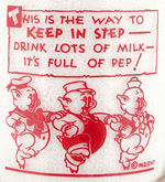 MICKEY MOUSE & THE THREE LITTLE PIGS MILK BOTTLE.