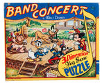 DISNEY "BAND CONCERT 3 DIMENSION JIG SAW PUZZLE."