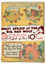 WHO'S AFRAID OF THE BIG BAD WOLF" THREE LITTLE PIGS GAME (VARIANT EDITION).