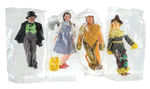"WIZARD OF OZ AND HIS EMERALD CITY PLAYSET" AND FIGURE LOT BY MEGO.