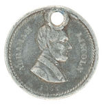 LINCOLN SMALL AND UNCOMMON 1864 CAMPAIGN TOKEN DeWITT/SULLIVAN #74.