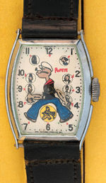 "THE POPEYE WRIST WATCH" WITH ORIGINAL BOX.