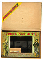 CHARLIE CHAPLIN "MUSICAL MOVIE SHOW" BOXED OPTICAL TOY.