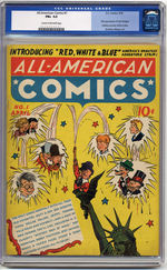 ALL-AMERICAN COMICS #1, APRIL 1939. CGC 6.5