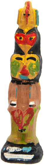 SGT. PRESTON SET OF FIVE TOTEM POLES WITH MAILER.