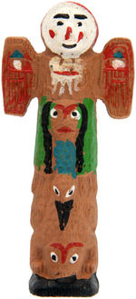 SGT. PRESTON SET OF FIVE TOTEM POLES WITH MAILER.