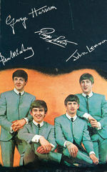 "THE BEATLES" FOUR SPEED PHONOGRAPH.