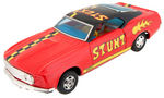 "FORD MUSTANG STUNT CAR/MAVERICK" BOXED BATTERY OPERATED CAR PAIR.