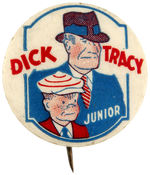 DICK TRACY WITH FIRST DEPICTION OF "JUNIOR" BUTTON C. 1933.