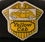 "YELLOW CAB" TAXI DRIVER'S CAP.