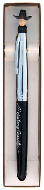 "HOPALONG CASSIDY BALLPOINT PEN" BOXED PEN & REFILL.