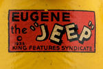 POPEYE'S PET EUGENE THE "JEEP" LARGEST SIZE JOINTED COMPOSITION DOLL.