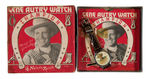 "GENE AUTRY WATCH" BY WILANE WATCH COMPANY BOXED.