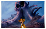 "THE LION KING" COLOR KEY ORIGINAL ARTWORK.