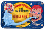 HOWDY DOODY CHARACTER “CLARABELL” BUBBLE PIPE & TUB TOY.