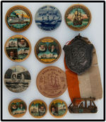 HUDSON-FULTON CELEBRATION ITEMS MOST FROM 1909.