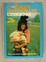 "ALICE'S RESTAURANT COOKBOOK" SIGNED BY ALICE MAY BROCK.