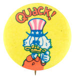 SCROOGE McDUCK AS UNCLE SAM "QUACK!"