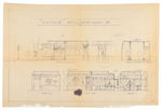 “DISNEYLAND U.S. TIME” MAIN STREET 1955 CLOCK SHOP BLUEPRINTS AND PAPER EPHEMERA.