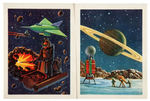 SWIFT'S MEATS "SPACE - TOMORROW" PREMIUM TRADING CARD SET.