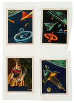 SWIFT'S MEATS "SPACE - TOMORROW" PREMIUM TRADING CARD SET.