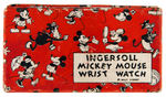 "INGERSOLL MICKEY MOUSE WRIST WATCH" BOXED VERSION FROM FALL, 1934.