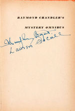 "THE BIG SLEEP" HUMPHREY BOGART & LAUREN BACALL SIGNED BOOK.