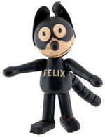 "FELIX" THE CAT SCHOENHUT WOOD-JOINTED SMALL DOLL.