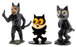 FELIX THE CAT FIGURAL TRIO.