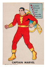 "CAPTAIN MARVEL'S MAGIC MEMBERSHIP CARD & SECRET MESSAGE."