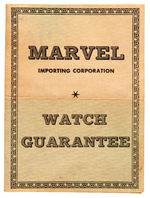 "CAPTAIN MARVEL" BOXED WATCH.