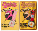 "CAPTAIN MARVEL" BOXED WATCH.