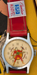 "CAPTAIN MARVEL" BOXED WATCH.