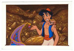 "ALADDIN" COLOR KEY ORIGINAL ARTWORK.